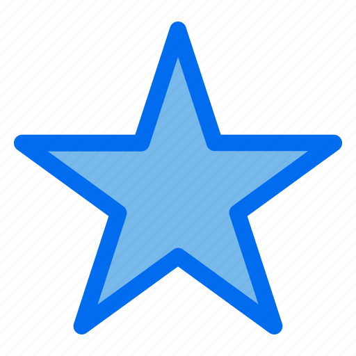 1, star, favorite, five, pointed, night, sky icon - Download on Iconfinder
