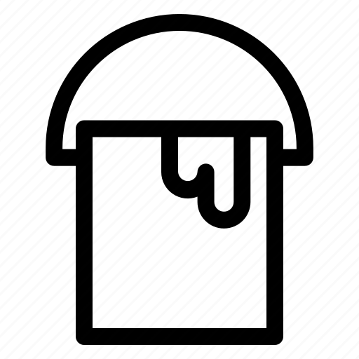 Bucket, paint, can, pail, pot icon - Download on Iconfinder