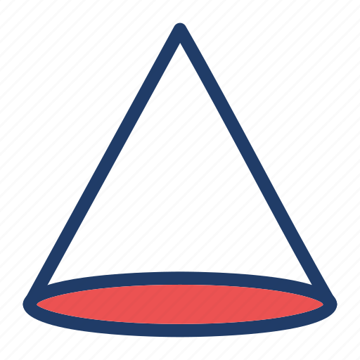 Cone, design, geometry, shape icon - Download on Iconfinder