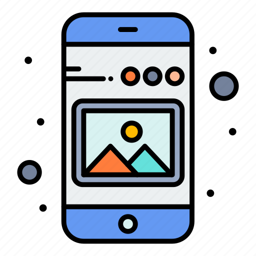 Gallery, image, mobile, phone, picture icon - Download on Iconfinder