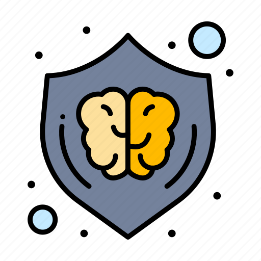 Brain, creative, design, idea, shield icon - Download on Iconfinder