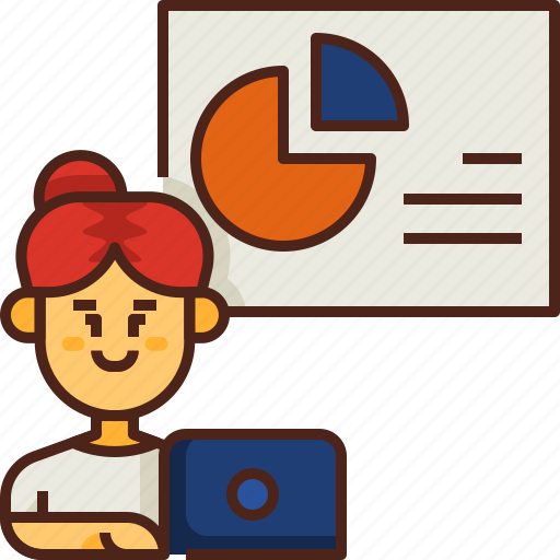 Analytics, analyze, business, chart, diagram, presentation, work icon - Download on Iconfinder