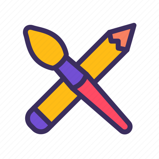 Art, tool, brush, pencil icon - Download on Iconfinder