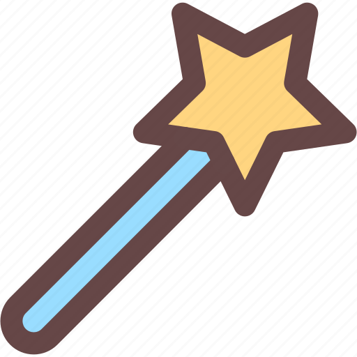 Magic wand, magic, wand, wand icon, wizard icon icon - Download on Iconfinder