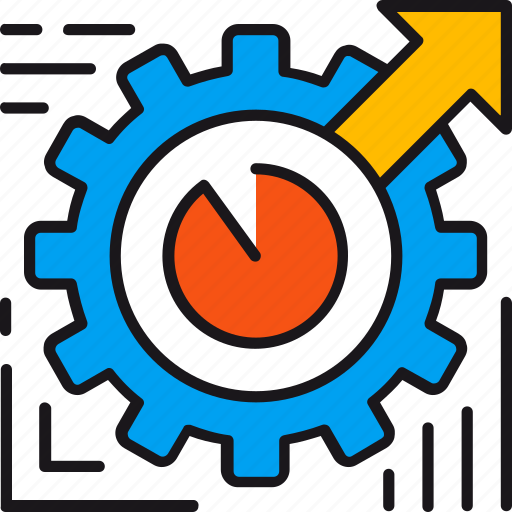 Productivity, configuration, gear, options, preferences, settings, arrow icon - Download on Iconfinder