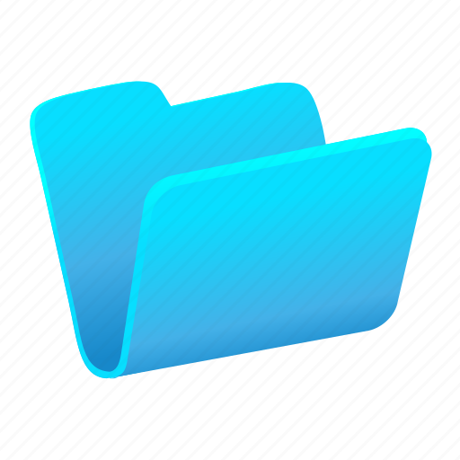 Archive, blue, closed, files, folder icon - Download on Iconfinder
