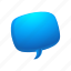 bubble, chat, email, message, send, talk 