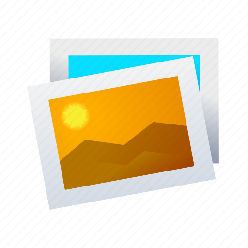 Landscape, photo, photograph, pic, picture, sun icon - Download on Iconfinder