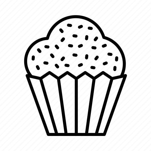 Birthday, confectionery, dessert, food, muffin, sweets icon - Download on Iconfinder
