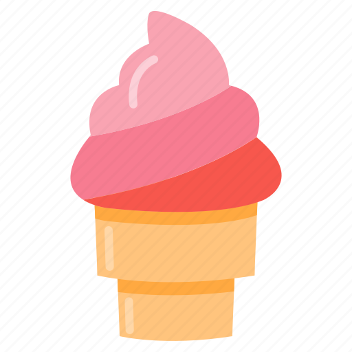 Cone, dessert, eat, food, icecream, sweet icon - Download on Iconfinder