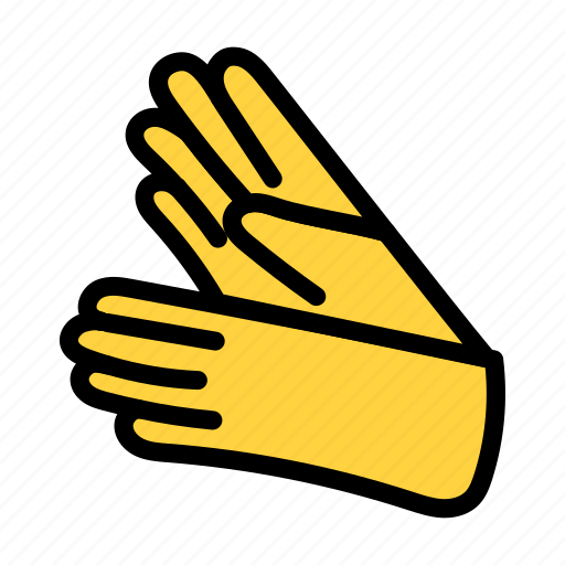 Hand, gloves, investigation, detective, tools icon - Download on Iconfinder