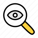 investigate, detect, magnifier, find, loupe
