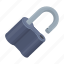 lock, locked, padlock, security, unlock 