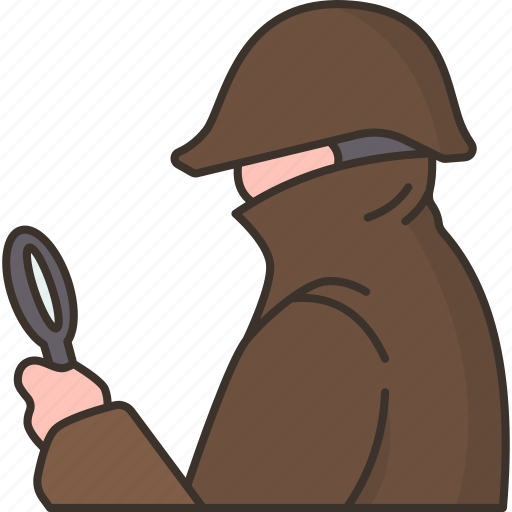 Detective, investigator, spy, secret, agent icon - Download on Iconfinder