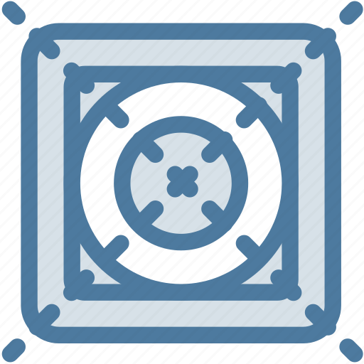 Center, circle, design, grid, guidlines, illustration, scheme icon - Download on Iconfinder