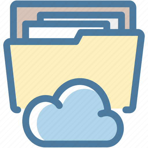 Cloud, data, documents, folder, share, shared folder, storage icon - Download on Iconfinder