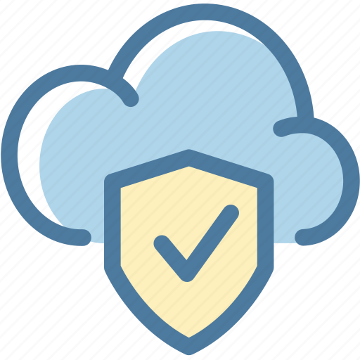 Check, cloud, computing, lock, protect, protection, security icon - Download on Iconfinder