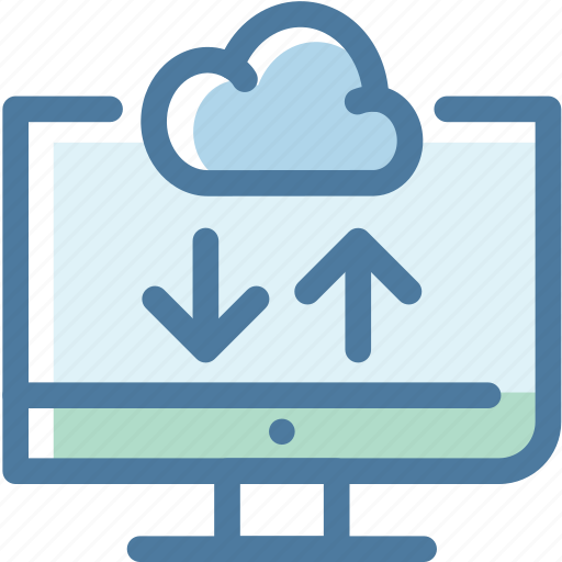 Cloud, computing, laptop, network, share, sharing, storage icon - Download on Iconfinder