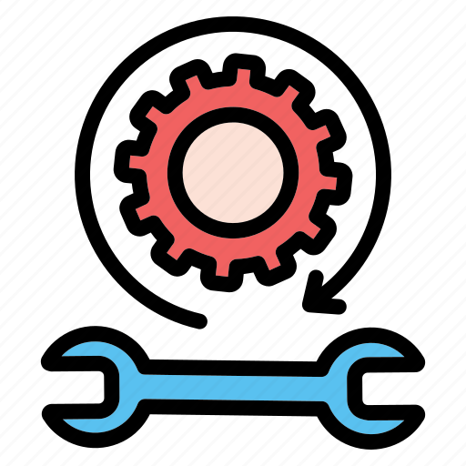 Technical, support, gear, repair, service icon - Download on Iconfinder