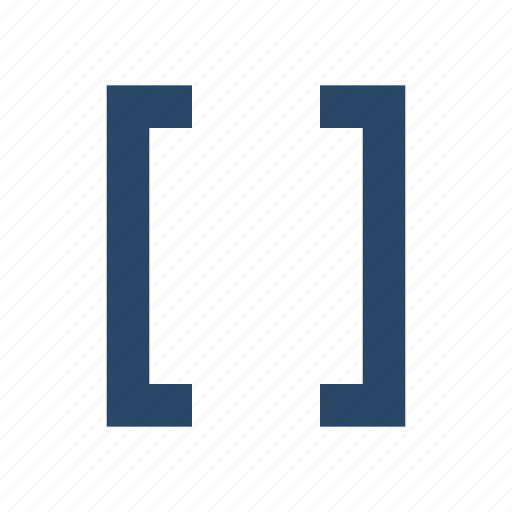 Parentheses, box, code block, brackets icon - Download on Iconfinder