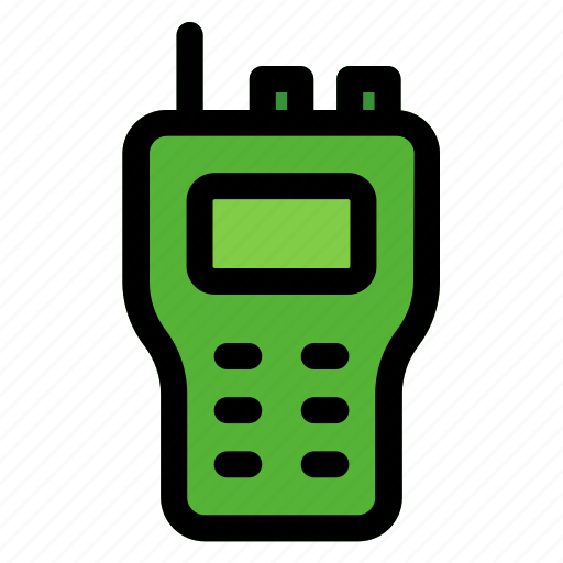 1, walkie, talkie, communication, radio, electronic, talk icon - Download on Iconfinder
