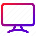 monitor, tv, screen, technology, television