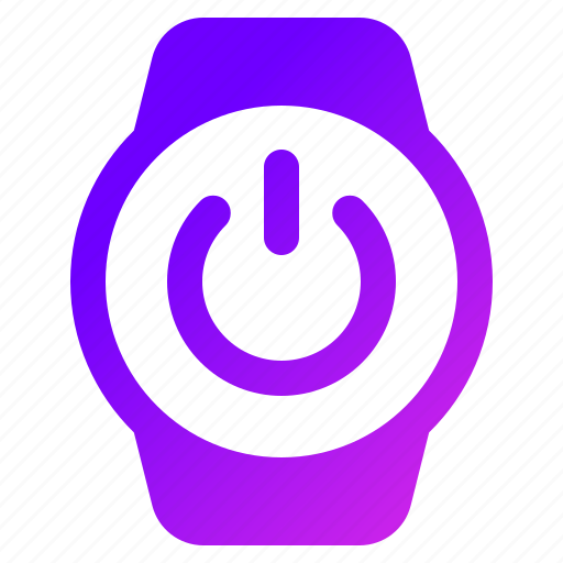Smartwatch, off, power, on, time icon - Download on Iconfinder