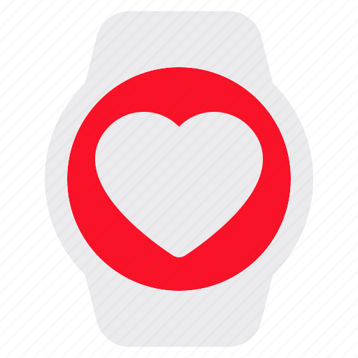 Smartwatch, heart, fitness, app, watch, rate icon - Download on Iconfinder