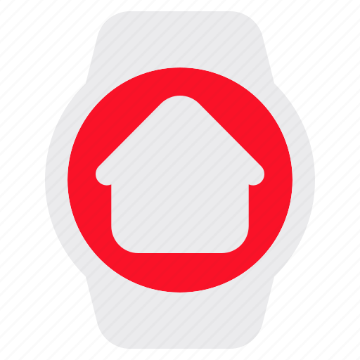 Smartwatch, home, building, wristwatch, electronics icon - Download on Iconfinder