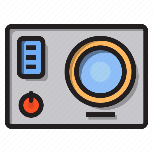 Action, camera, device, gopro icon - Download on Iconfinder