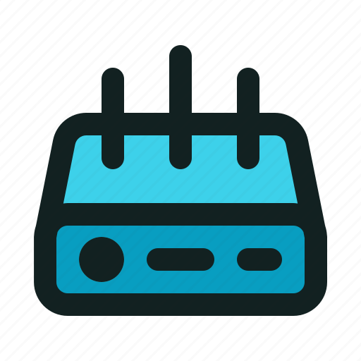 Device, router, connection, internet, network icon - Download on Iconfinder
