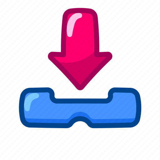 Download, arrow, down, data, save, cloud, storage icon - Download on Iconfinder