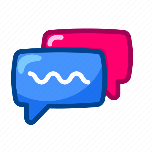 Chat, message, mail, bubble, talk, send, text icon - Download on Iconfinder