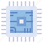chip, cpu, tower, processing, electronics 