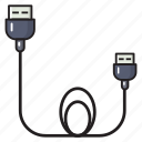 cable, connector, technology, usb, wire