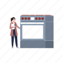 oven, electric, device, cooking, machine