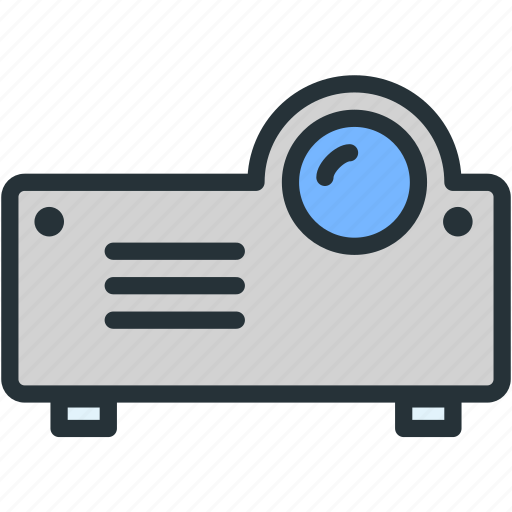 Devices, image, projector, video icon - Download on Iconfinder