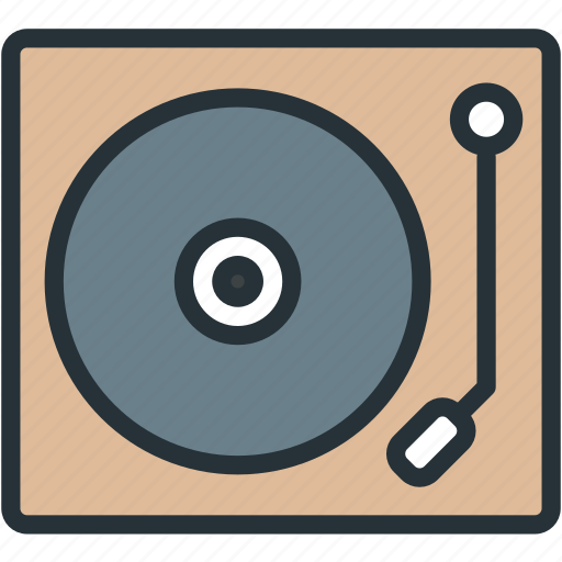 Devices, dj, music, turntable, vynil icon - Download on Iconfinder