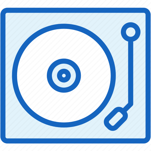 Devices, dj, music, turntable, vynil icon - Download on Iconfinder