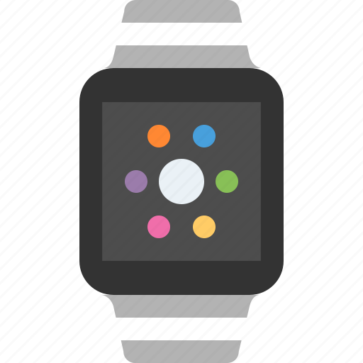 Apple, bracelet, grey, link, technology, watch icon - Download on Iconfinder