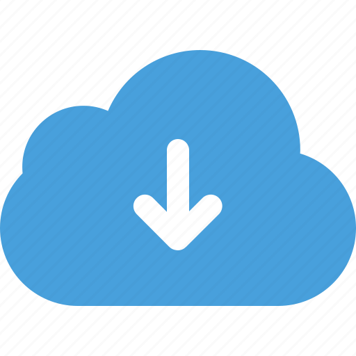 Cloud, download, file, server cloud icon - Download on Iconfinder