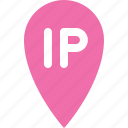 address, ip, location, pin