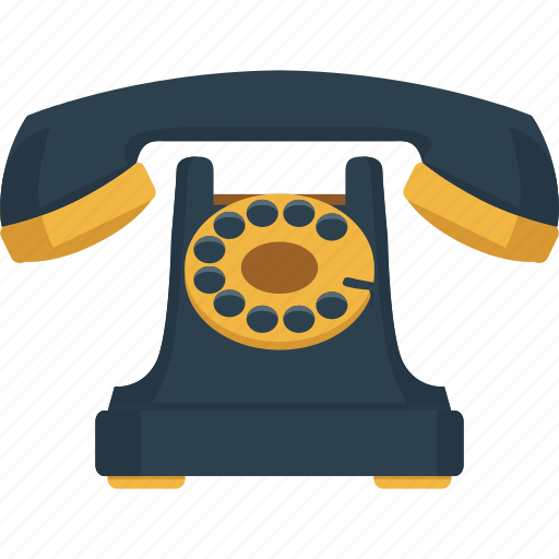Call, communication, device, phone, retro, telephone icon - Download on Iconfinder