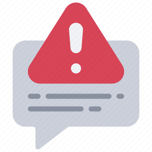 Error, message, warning icon - Download on Iconfinder