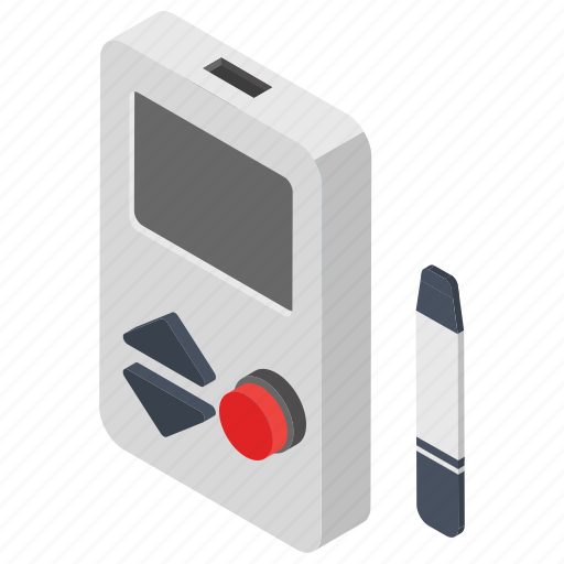 Diabetes test, diabetology, glucometer, glucose meter, sugar measuring tool icon - Download on Iconfinder