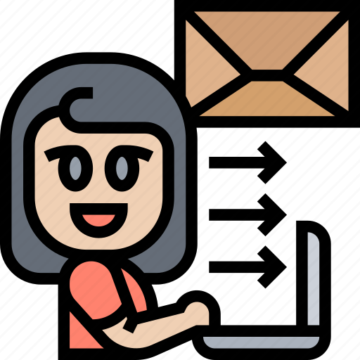 Mailing, email, send, letter, message icon - Download on Iconfinder