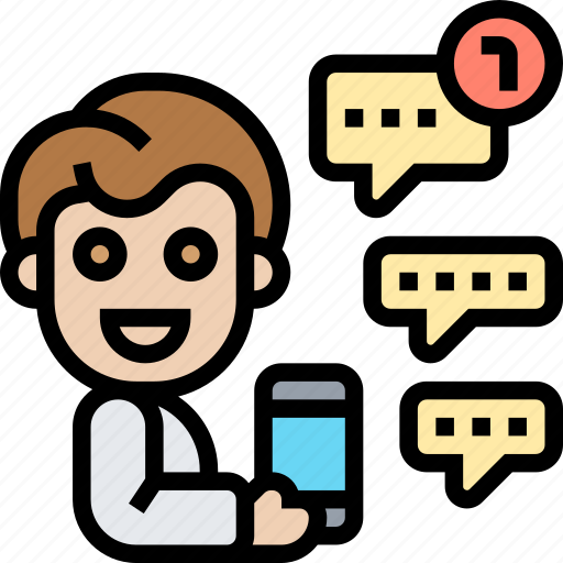 Message, chat, conversation, communication, talk icon - Download on Iconfinder