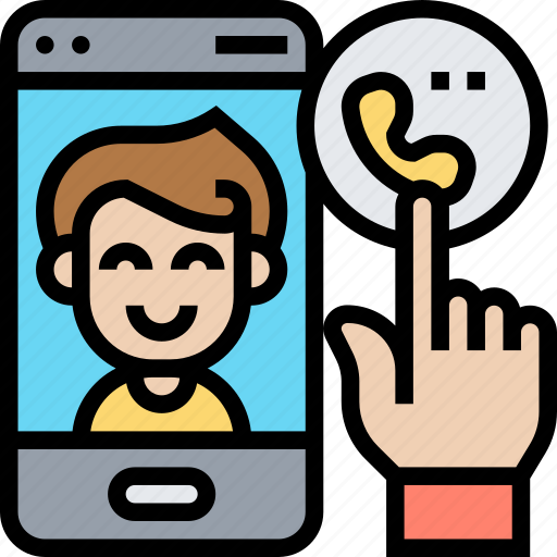 Phone, call, contact, mobile, answer icon - Download on Iconfinder