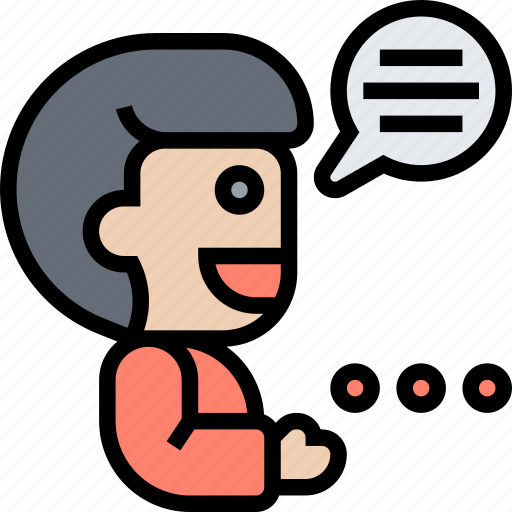 Talking, speak, voice, speech, conversation icon - Download on Iconfinder