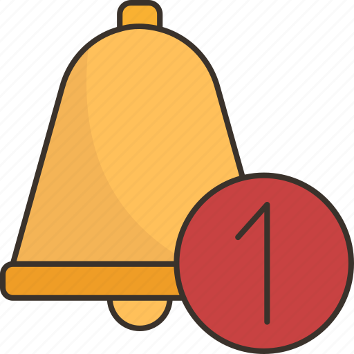 Notification, ring, alert, attention, message icon - Download on Iconfinder